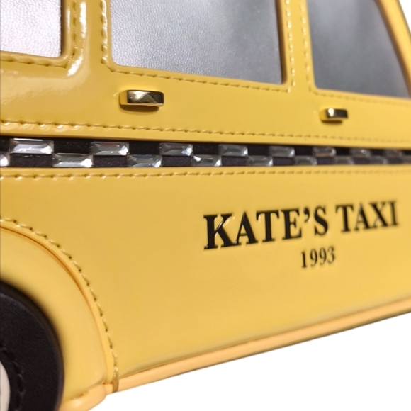 Kate Spade Yellow Taxi Leather Novelty Bag - Picture 7 of 8